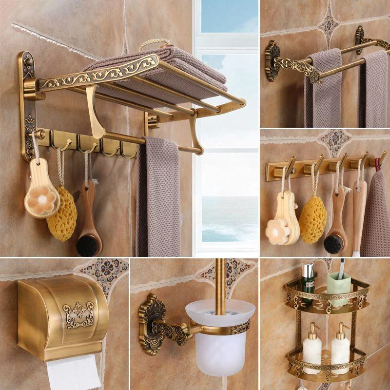 Brass Accessories Hardware Set Traditional Bathroom Accessories Hardware Set -Bathlova