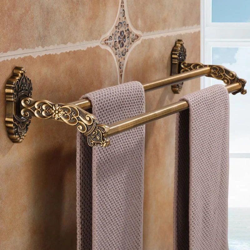 Brass Accessories Hardware Set Traditional Bathroom Accessories Hardware Set -Bathlova