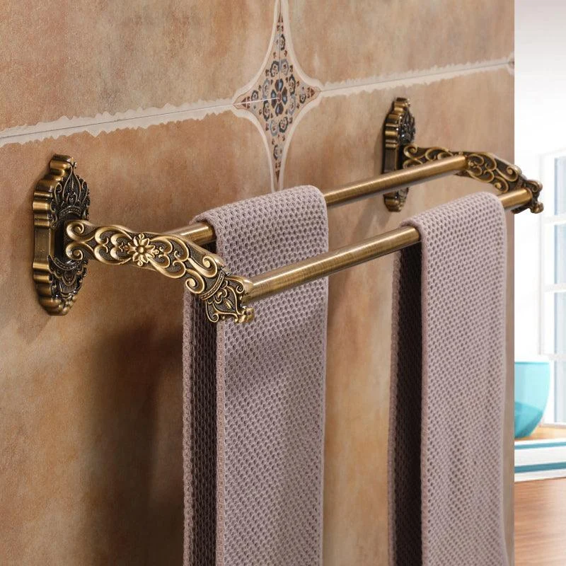 Brass Accessories Hardware Set Traditional Bathroom Accessories Hardware Set -Bathlova