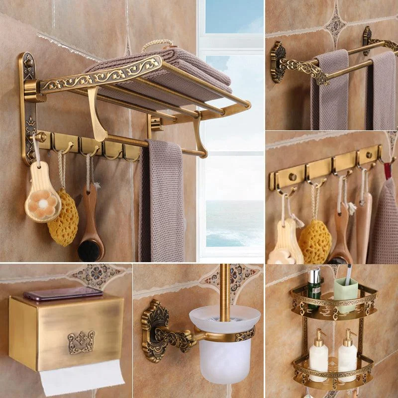 Brass Accessories Hardware Set Traditional Bathroom Accessories Hardware Set -Bathlova