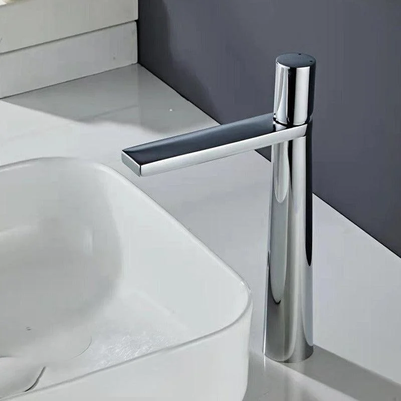 Brass Bathroom Basin Sink Single Handle Cold And Hot Water Mixer Tap -Bathlova