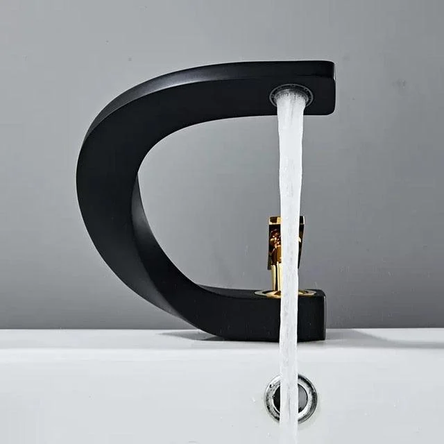 Brass Bathroom Basin Tap Hot and Cold Water Washbasin Taps -Bathlova