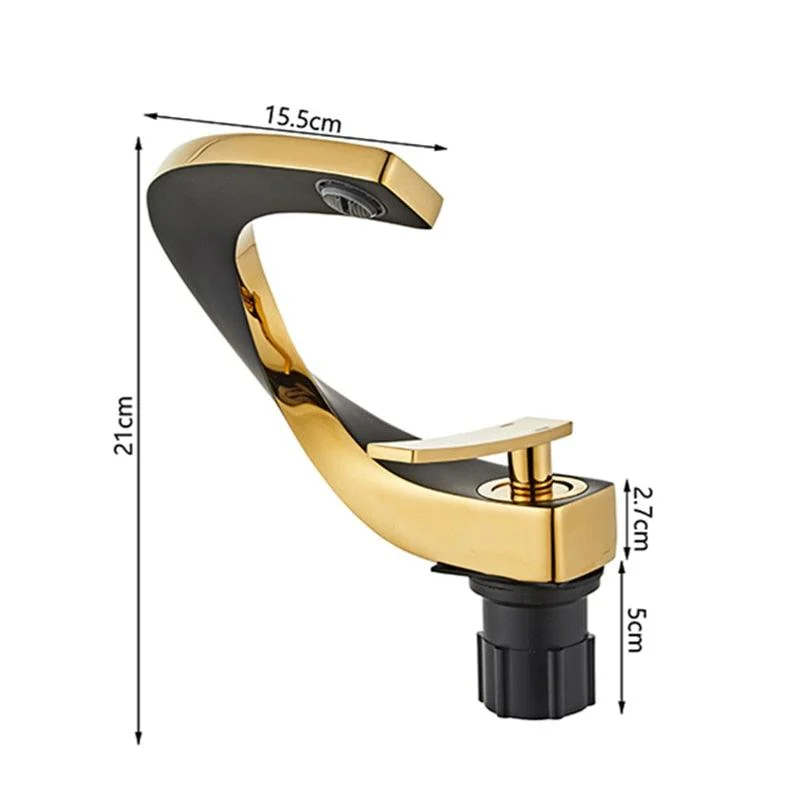 Brass Bathroom Basin Tap Hot and Cold Water Washbasin Taps -Bathlova