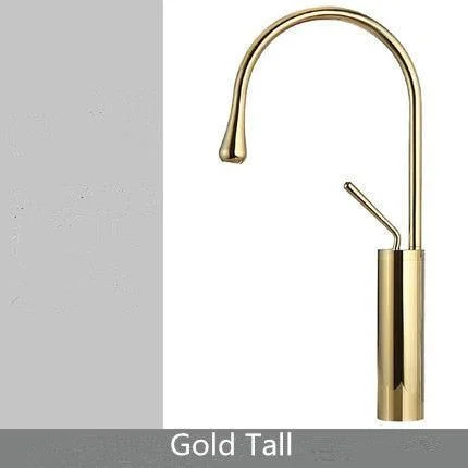 Brass Bathroom Tap Basin Tap Brass and Marble Sink Mixer Tap Tap -Bathlova