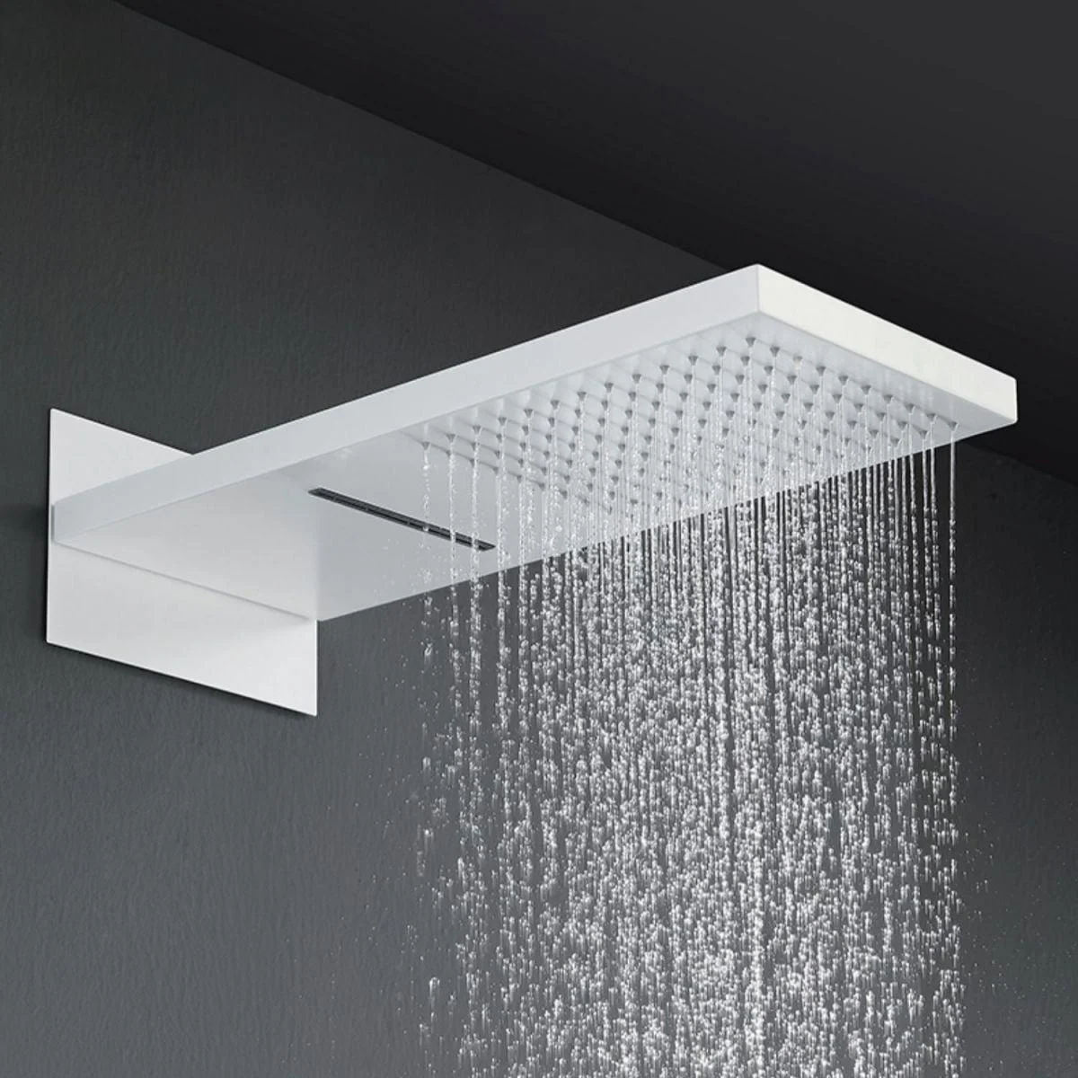 Brass Contemporary Shower Head Combo Modern Shower System for Bathroom -Bathlova