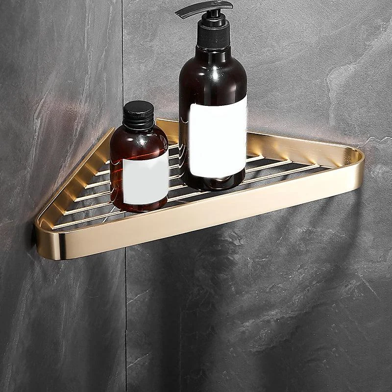 Brushed Brass Bathroom Hardware Set Retro Golden Bathroom Accessory Kit -Bathlova