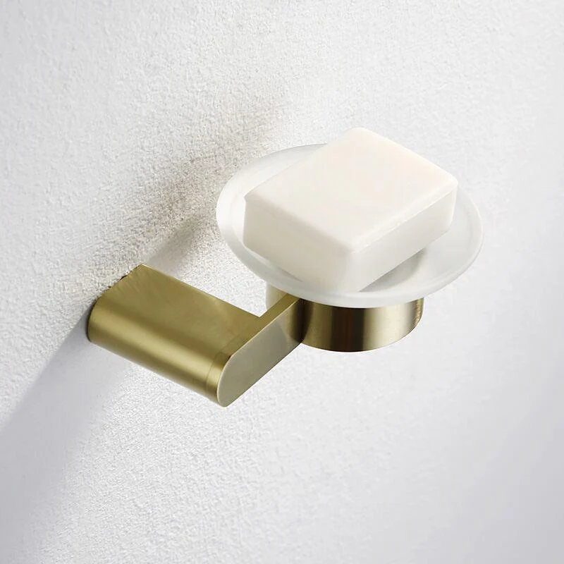 Brushed Brass Metal Bathroom Accessory As Individual Or As a Set -Bathlova