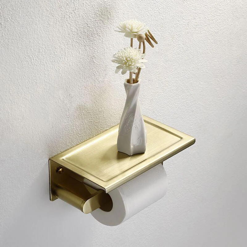 Brushed Brass Metal Bathroom Accessory As Individual Or As a Set -Bathlova