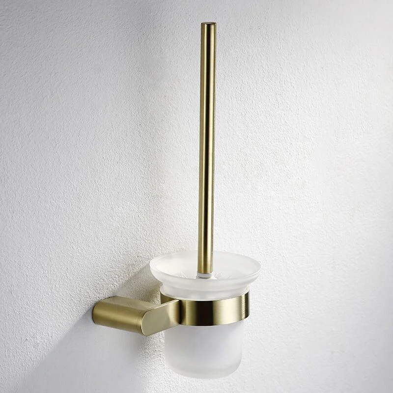 Brushed Brass Metal Bathroom Accessory As Individual Or As a Set -Bathlova