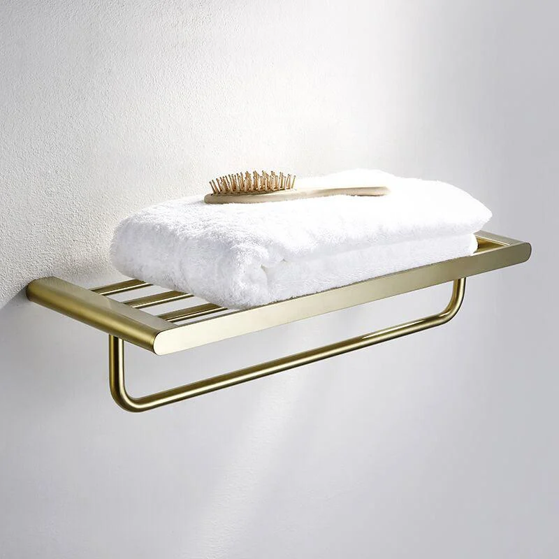 Brushed Brass Metal Bathroom Accessory As Individual Or As a Set -Bathlova