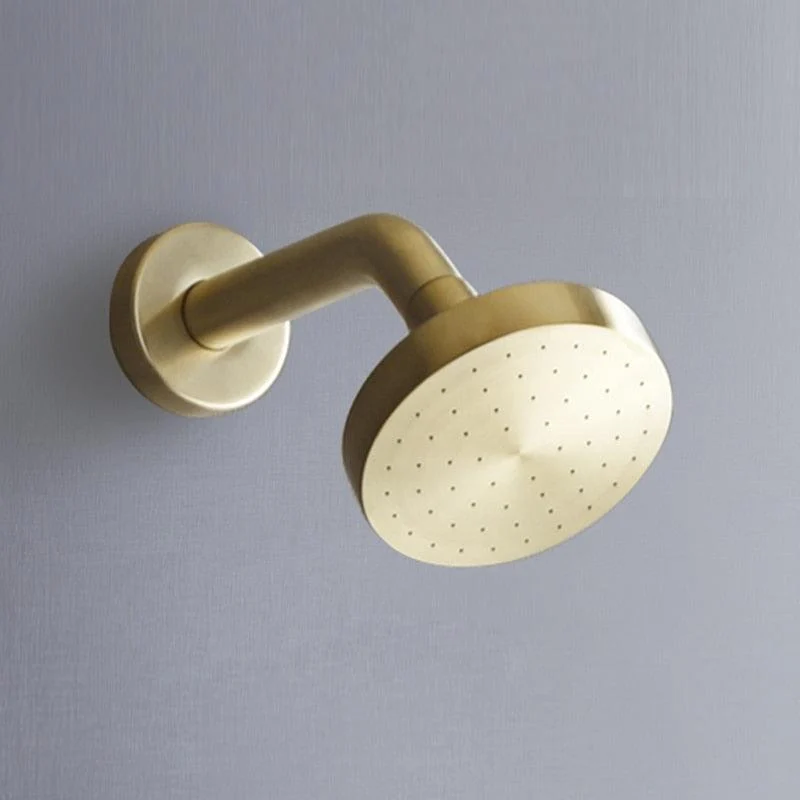 Brushed Gold Bathroom Fixture Waterfall Restroom Shower Tap Set -Bathlova