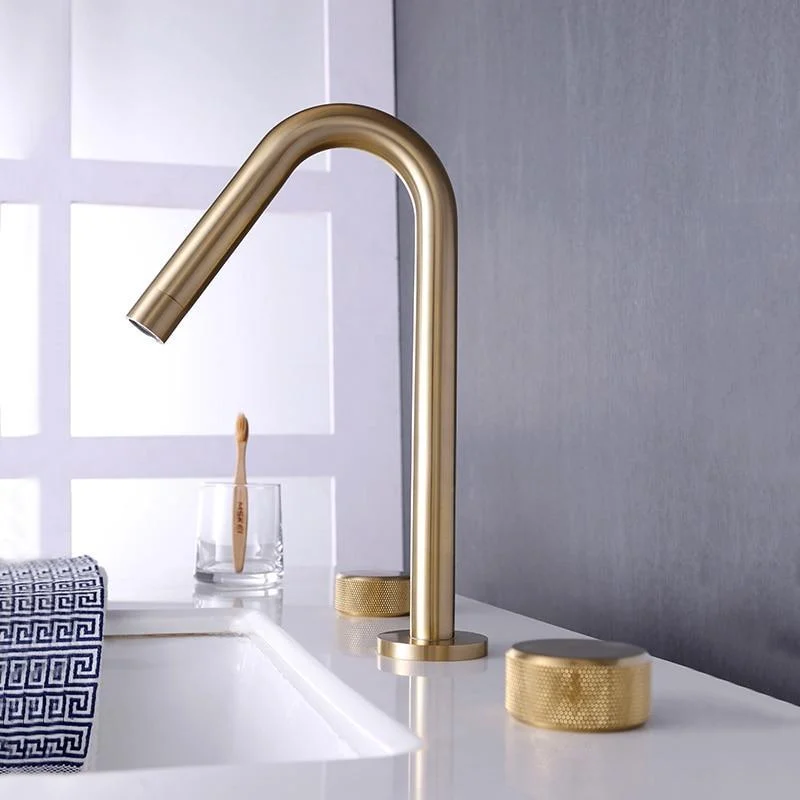 Cairo - Modern Double Handle Basin Tap -Bathlova