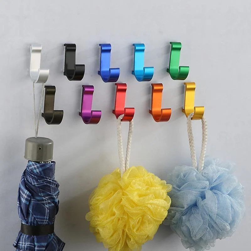 Candy Color Clothes Hanger And Towel Bathroom Hooks -Bathlova