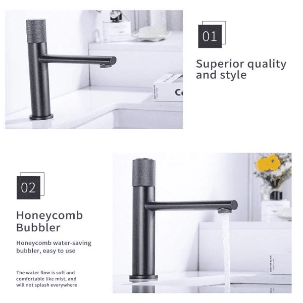 Cittel™ Brass Bathroom Sink Tap -Bathlova