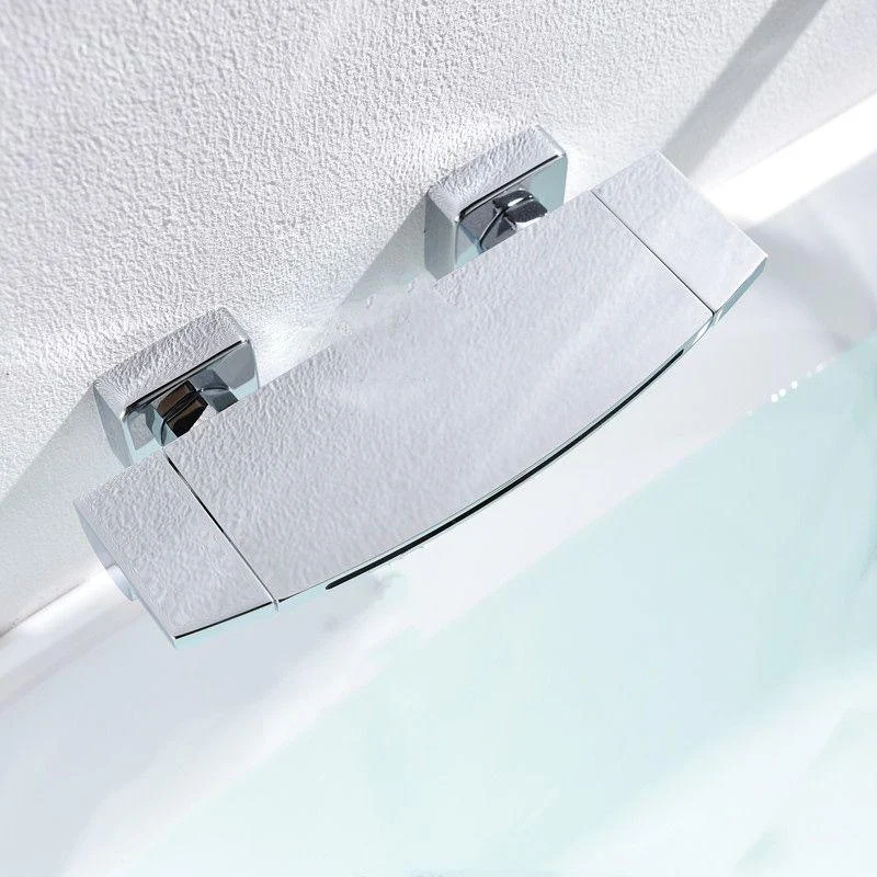 Classic Bath Tap Solid Color Wall Mounted Waterfall Bathroom Tap -Bathlova