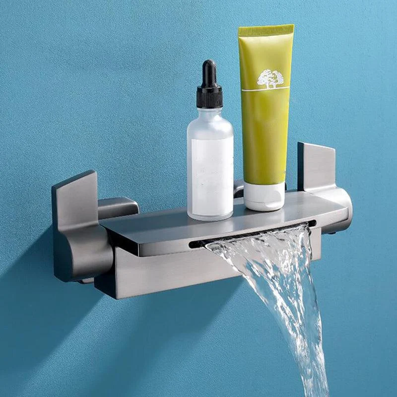 Classic Bath Tap Solid Color Wall Mounted Waterfall Bathroom Tap -Bathlova