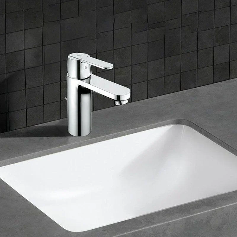 Classic Bathroom Sink Overflow Pop-Up Drain Trough Sink (Not Including Tap) -Bathlova