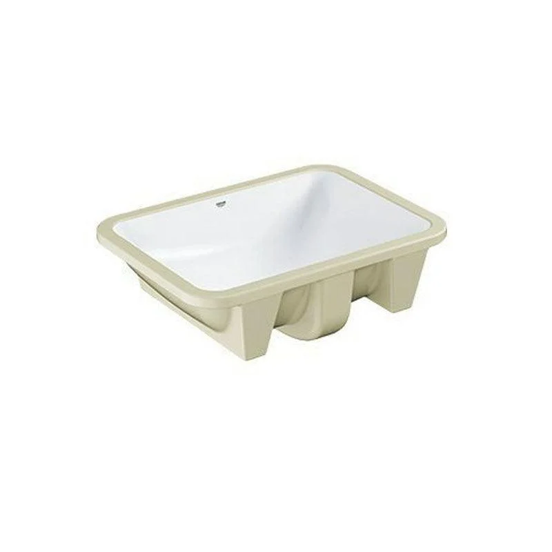 Classic Bathroom Sink Overflow Pop-Up Drain Trough Sink (Not Including Tap) -Bathlova