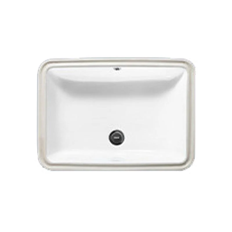 Classic Bathroom Sink Rectangular Vessel Bathroom Sink with Tap -Bathlova