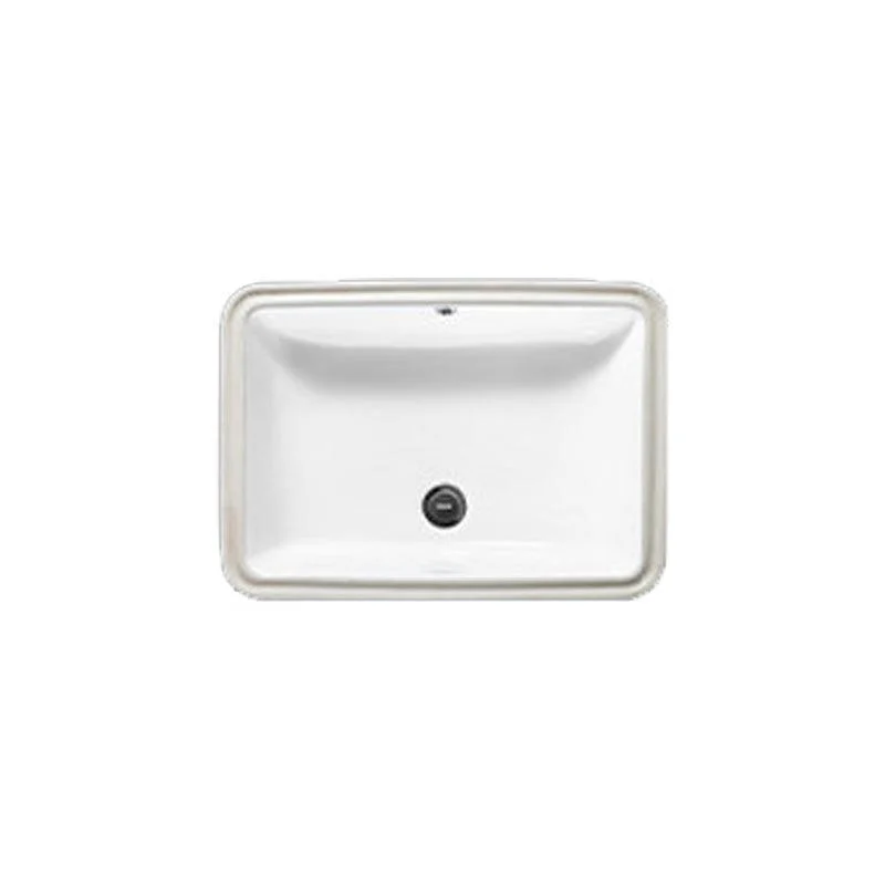 Classic Bathroom Sink Rectangular Vessel Bathroom Sink with Tap -Bathlova