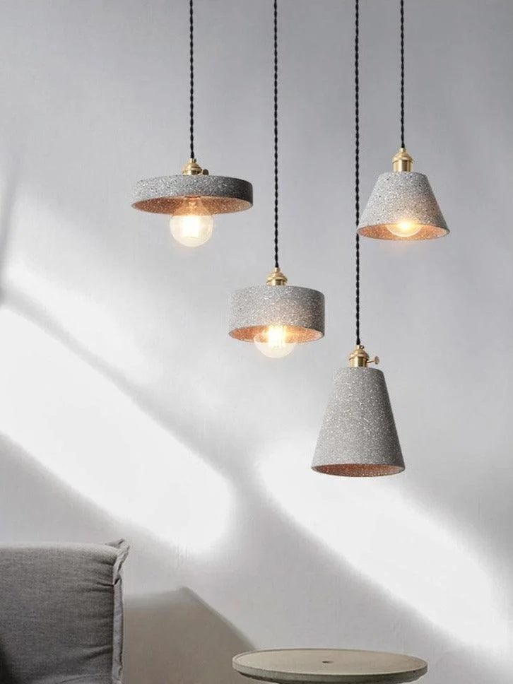 Classic Cement Pendant Lights -Bathlova