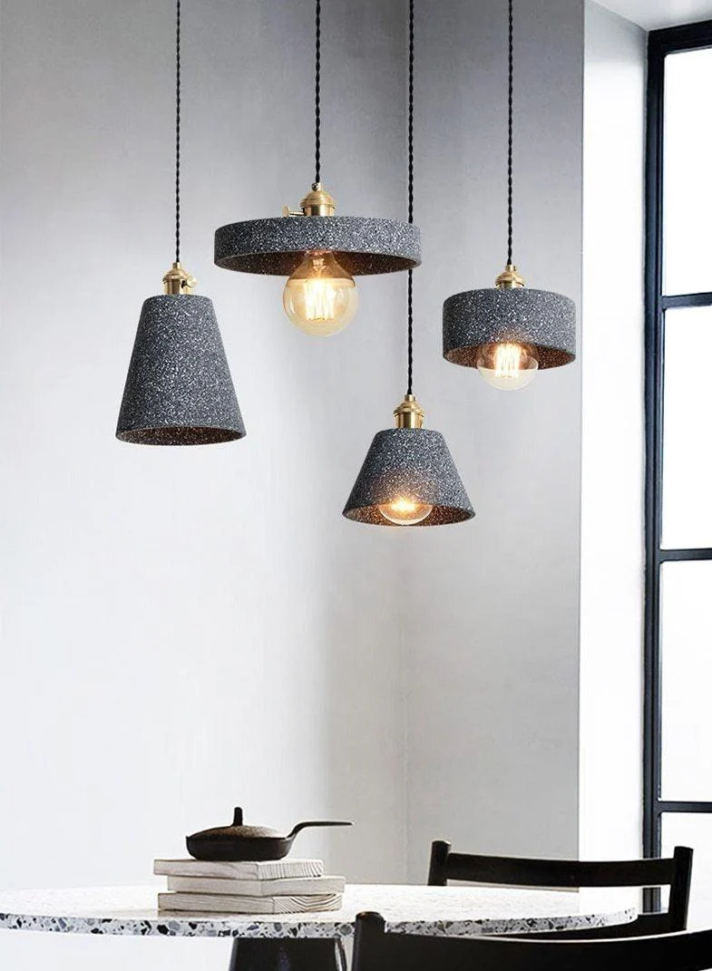 Classic Cement Pendant Lights -Bathlova