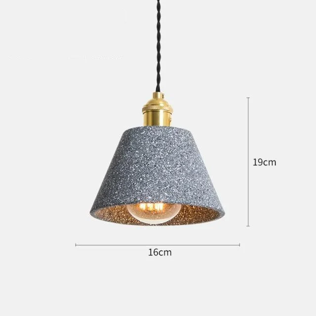 Classic Cement Pendant Lights -Bathlova