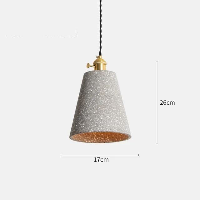 Classic Cement Pendant Lights -Bathlova