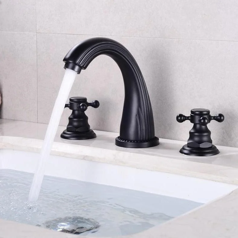 Classic Double Handle Bathroom Tap -Bathlova