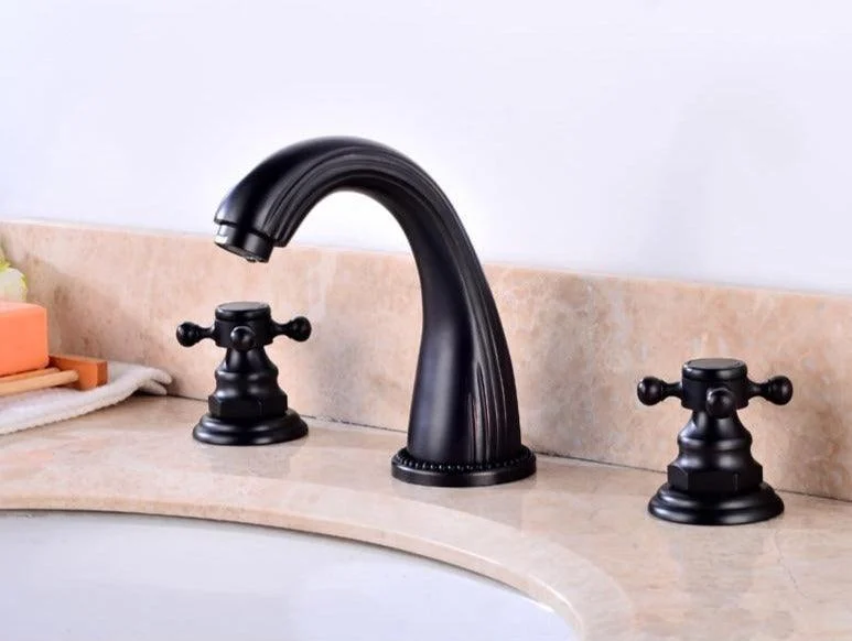 Classic Double Handle Bathroom Tap -Bathlova