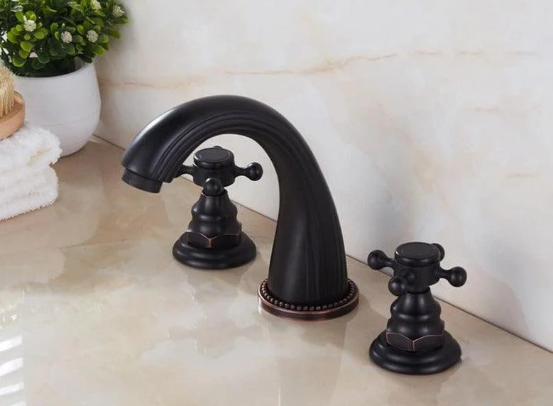 Classic Double Handle Bathroom Tap -Bathlova