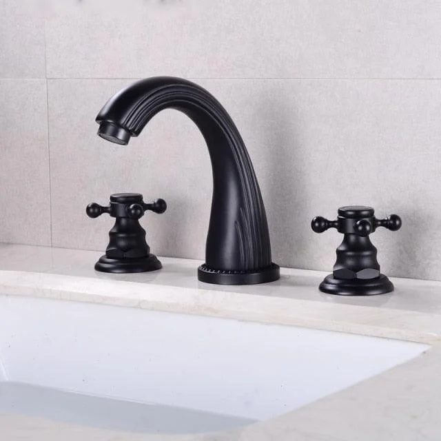 Classic Double Handle Bathroom Tap -Bathlova