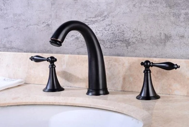 Classic Double Handle Bathroom Tap -Bathlova