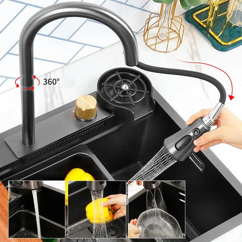 Classic Kitchen Sink Stainless Steel Drop-In Friction Resistant Kitchen Sink -Bathlova