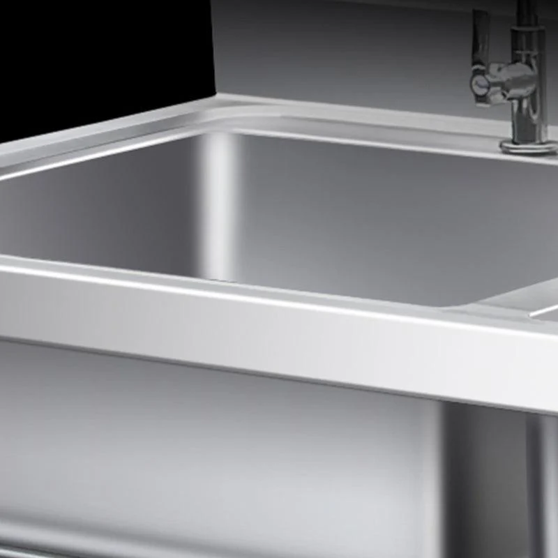 Classic Kitchen Sink Stainless Steel Workstation Sink with Tap -Bathlova