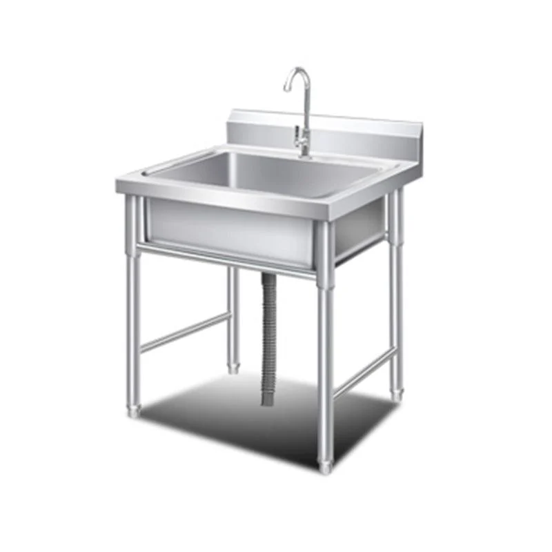 Classic Kitchen Sink Stainless Steel Workstation Sink with Tap -Bathlova