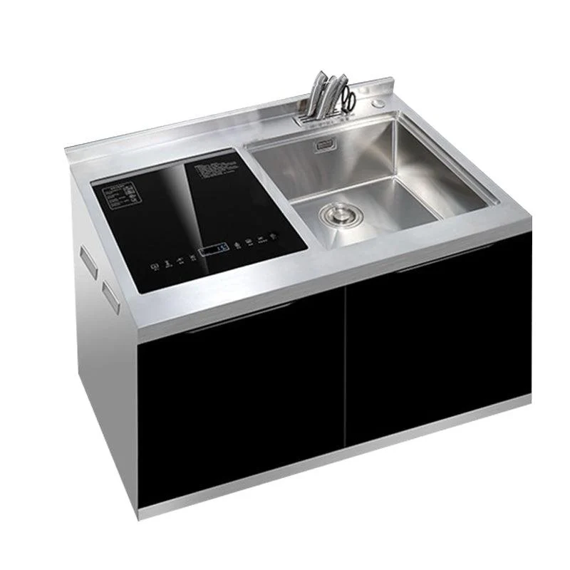 Classic Rectangle Kitchen Sink Stainless Steel Drop-In Friction Resistant Kitchen Sink -Bathlova