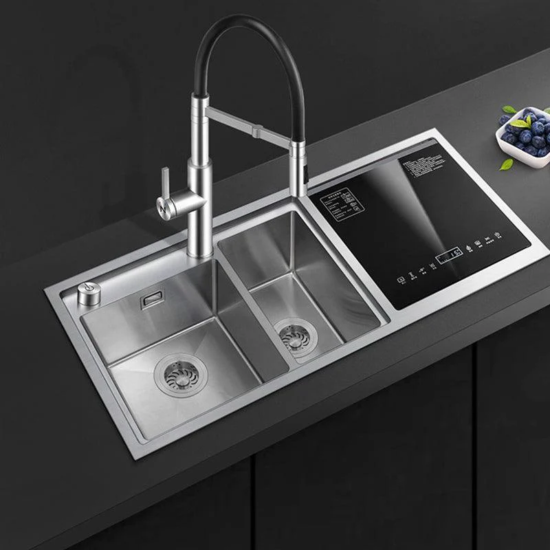 Classic Rectangle Sink Stainless Steel Drop-In Friction Resistant Sink for Kitchen -Bathlova