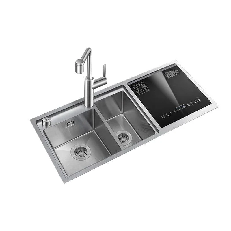 Classic Rectangle Sink Stainless Steel Drop-In Friction Resistant Sink for Kitchen -Bathlova