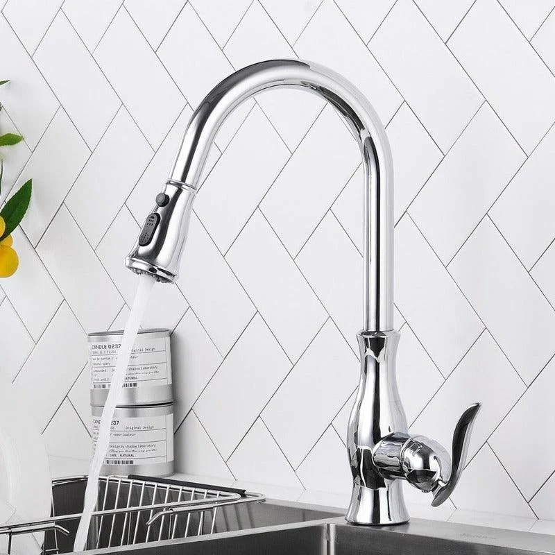 Classic Retractable Kitchen Tap -Bathlova