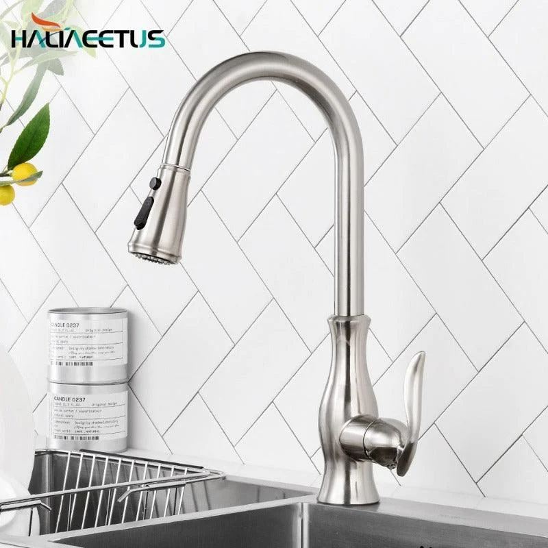 Classic Retractable Kitchen Tap -Bathlova