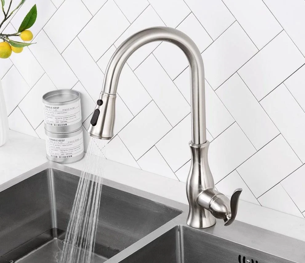 Classic Retractable Kitchen Tap -Bathlova