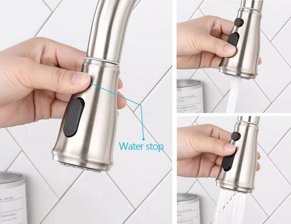 Classic Retractable Kitchen Tap -Bathlova