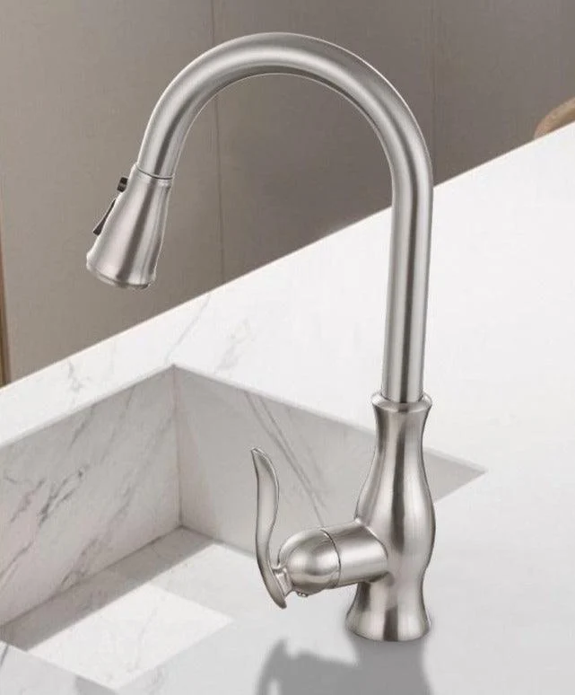 Classic Retractable Kitchen Tap -Bathlova