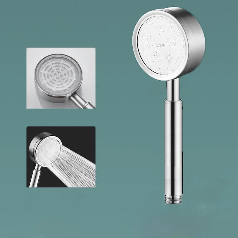 Classic Round Shower Head Metal Standard Handheld Shower Head -Bathlova