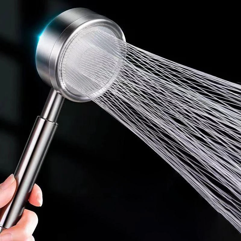 Classic Round Shower Head Metal Standard Handheld Shower Head -Bathlova