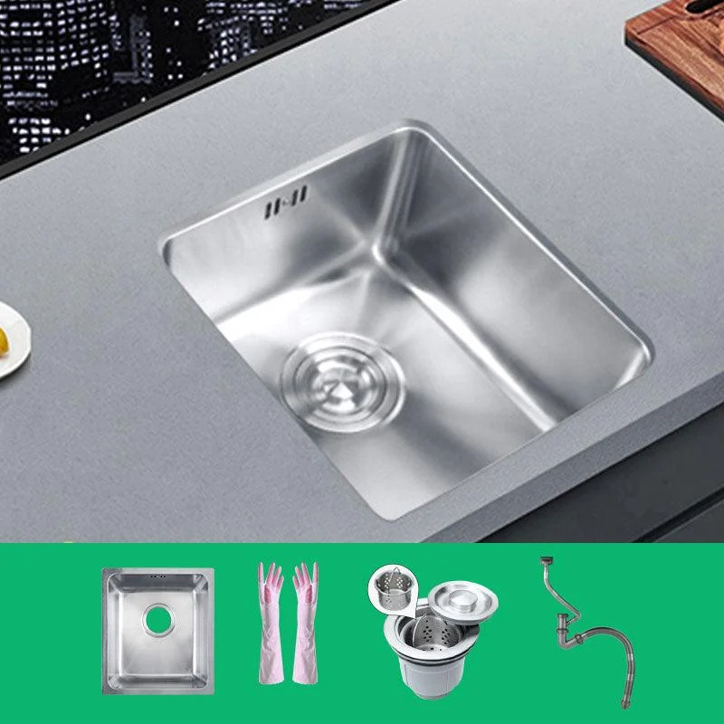 Classic Single Basin Sink Stainless Steel Workstation Sink with Tap -Bathlova