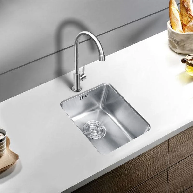 Classic Single Basin Sink Stainless Steel Workstation Sink with Tap -Bathlova