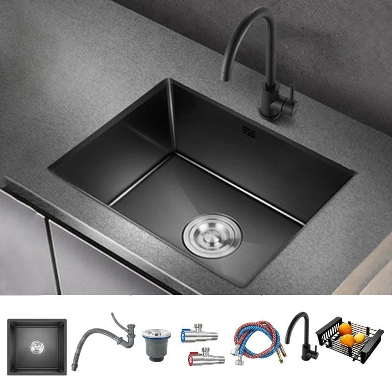 Classic Sink Stainless Steel Drop-In Friction Resistant Sink for Kitchen -Bathlova