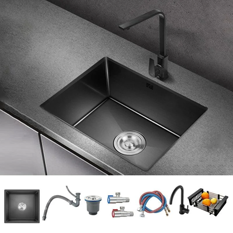 Classic Sink Stainless Steel Drop-In Friction Resistant Sink for Kitchen -Bathlova